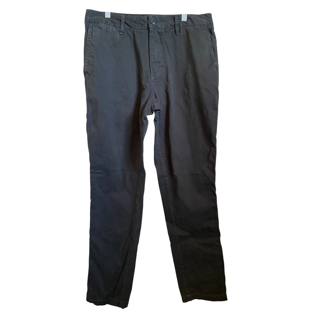 Taylor Stitch Men’s Chinos - Dark Charcoal/Black